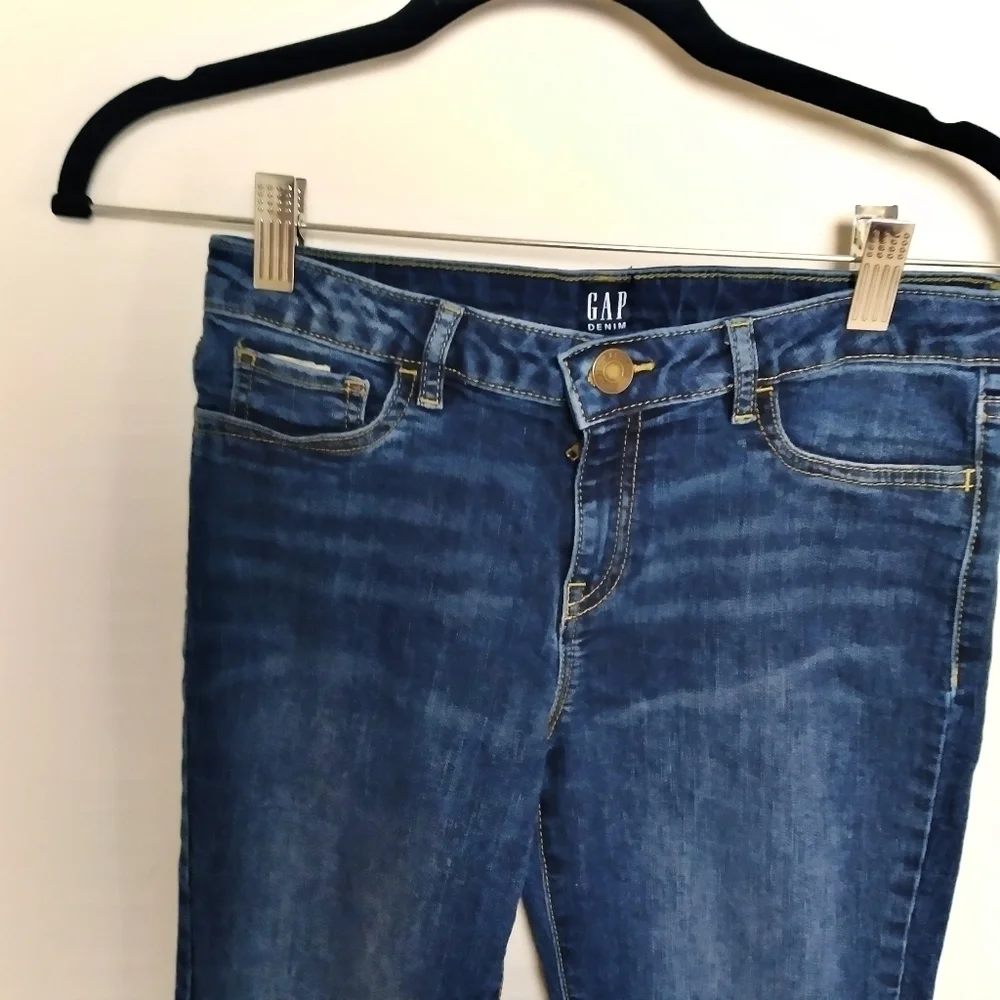 Gap Girls Dark Wash Stretch Super Skinny Jeans Size 14